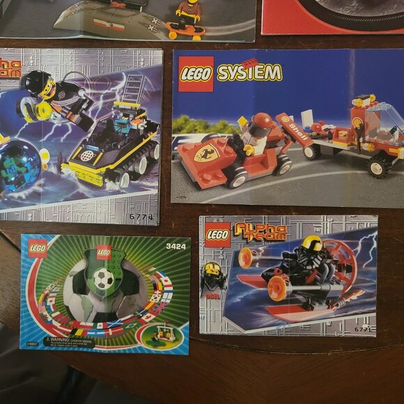 Lot of Lego Instruction Manuals (only) for 18 Lego Sets - Picture 7 of 7